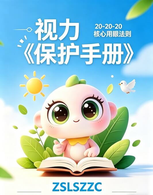 《视力保护手册》20-20-20用眼法则
